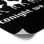 Tonight We Ride, 3 Wise Men, Funny Christian Chris Poster (Hoek)