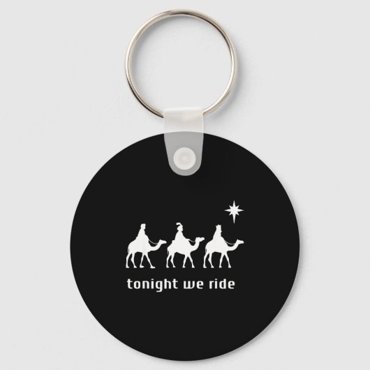 Tonight We Ride, 3 Wise Men, Funny Christian Chris Sleutelhanger (Voorkant)