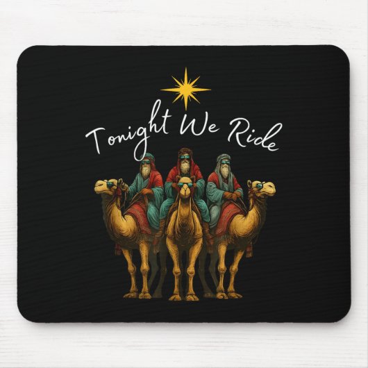 Tonight We Ride Christmas, 3 Wise Men, Christian C Muismat (Voorkant)