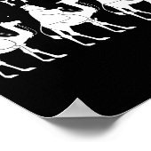 Tonight We Ride Christmas, 3 Wise Men, Christian C Poster (Hoek)