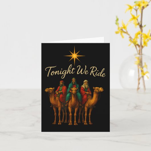 Tonight We Ride Kaart (Gele Bloem)
