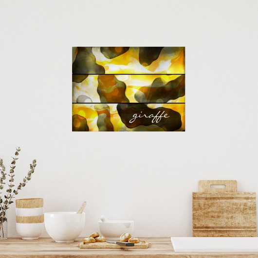 ToniGIRAFFE Print (Keuken)