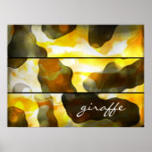 ToniGIRAFFE Print (Voorkant)