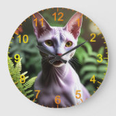 "Tonijn de haarloze kat: strak en zijdeachtig" Grote Klok (Voorkant)