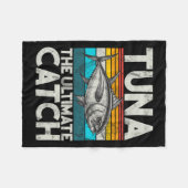 Tonijn De ultieme vangst Tonijn Gevist Fleece Deken (Voorkant (Horizontaal))