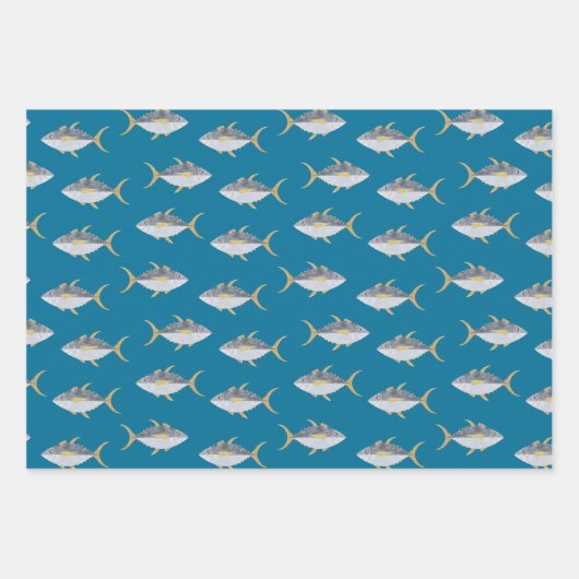 Tonijn Inpakpapier Vel (Voorkant 3)