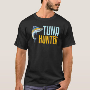Tonijn Jager Hengelaar Zeevruchten Vis Hengen Jage T-shirt