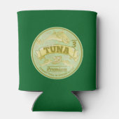 Tonijn kan pop kunst ingeblikte vis blikjeskoeler (Achterkant)