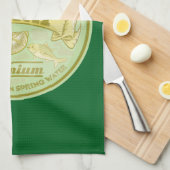 Tonijn kan pop kunst ingeblikte vis theedoek (Quarter Fold)