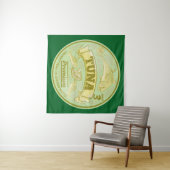 Tonijn kan pop kunst ingeblikte vis wandkleed (In Situ (horizontaal))