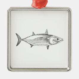  tonijn metalen ornament