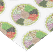 Tonijn Nicoise Salad Eggs Tomaten Olijfaardappelen Tafelkleed (Gekanteld)