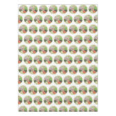 Tonijn Nicoise Salad Eggs Tomaten Olijfaardappelen Tafelkleed (Voorkant)