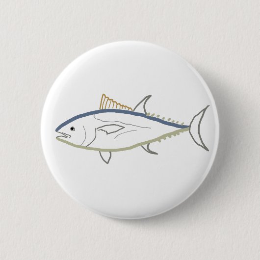 Tonijn Ronde Button 5,7 Cm (Voorkant)