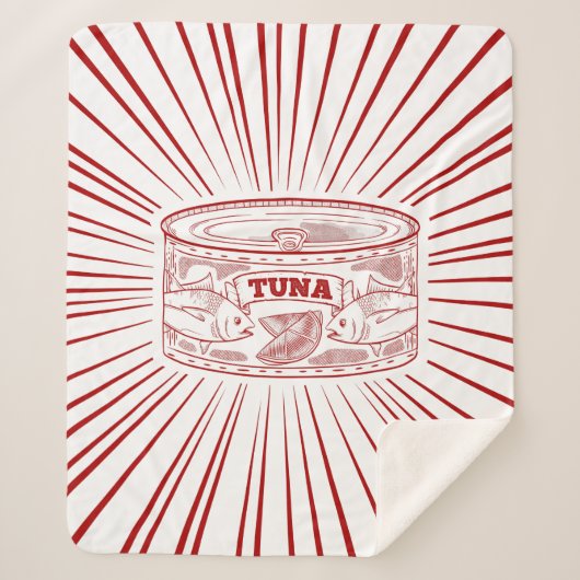 Tonijn Sherpa Deken (Voorkant)