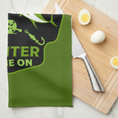 Tonijn Spel Gevist Theedoek (Quarter Fold)