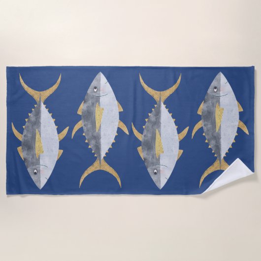 Tonijn Strandlaken (Voorkant)