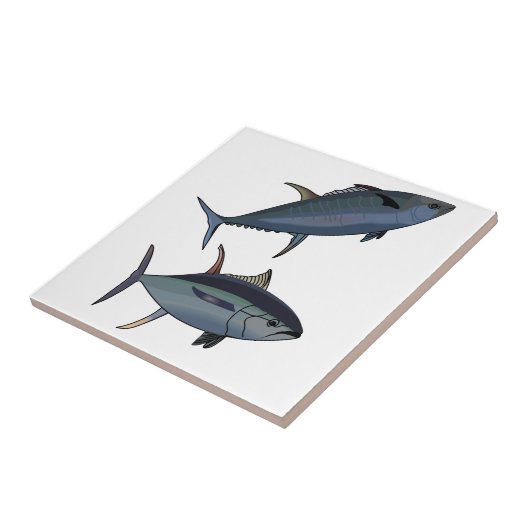 Tonijn Tegeltje (Zijkant)