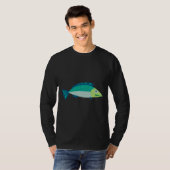 Tonijn vis illustratie t-shirt (Voorkant volledig)