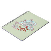 Tonijn Vis ontsnapt aan een blikje Notitieboek (Linkerzijde)