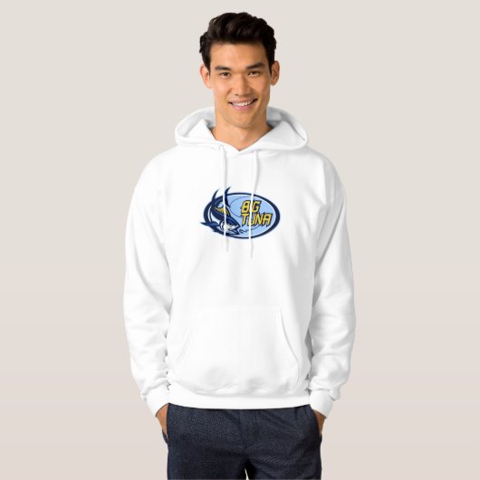 Tonijn vissen hoodie (Voorkant volledig)