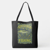 tonijn vissen tote bag (Achterkant)