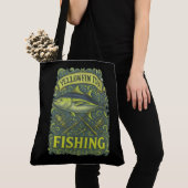 tonijn vissen tote bag (Dichtbij)