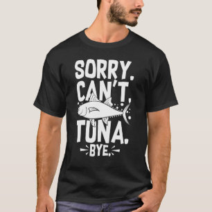 Tonijn Vissersboot Kruid Vis Jachtstaaf T-shirt