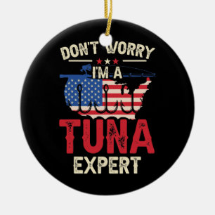 Tonijn Vist blauwvintonijn zalm Keramisch Ornament