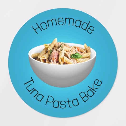 Tonijnpasta-bake Labels (Design 1)