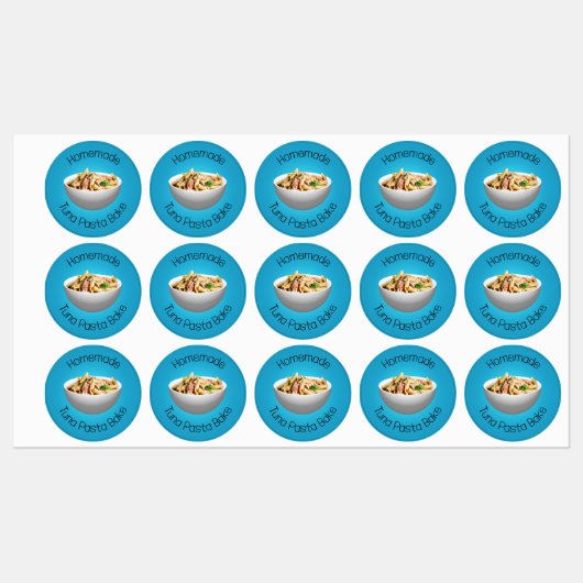 Tonijnpasta-bake Labels (Vel)