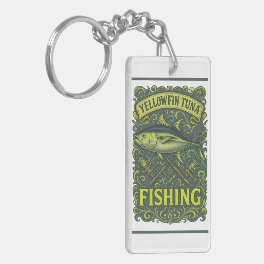 tonijnvisserij sleutelhanger (Voorkant Links)
