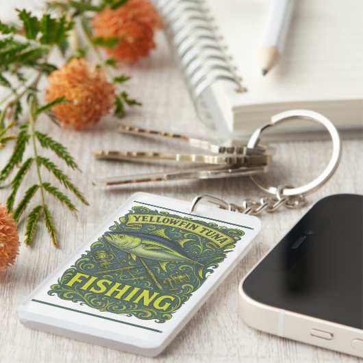 tonijnvisserij sleutelhanger (Voorkant Rechts)