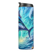 Tonijnvloedgolf: boot, Storm, oceaankracht Thermosbeker (Geroteerd rechts)