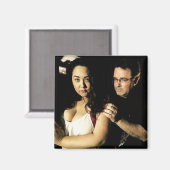 Tonjia Atomic en Joe Sherlock Magnet (Voorkant / Achterkant)