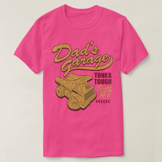 Tonka Papa's Garage Tonka is al sinds 1947 T-shirt (Design voorkant)