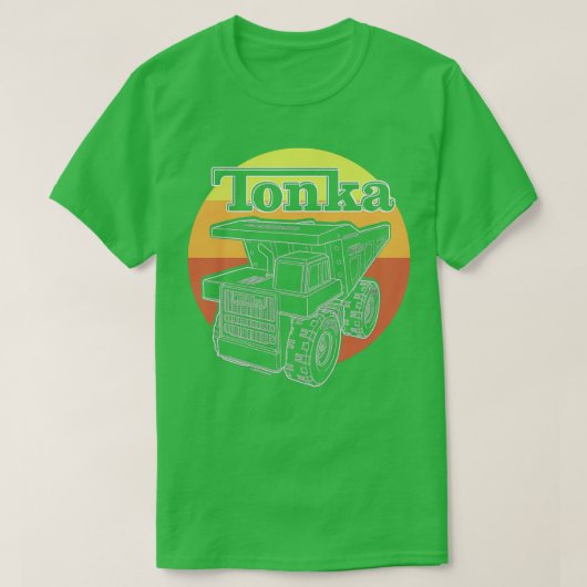 Tonka Truck Sunset T-shirt (Design voorkant)