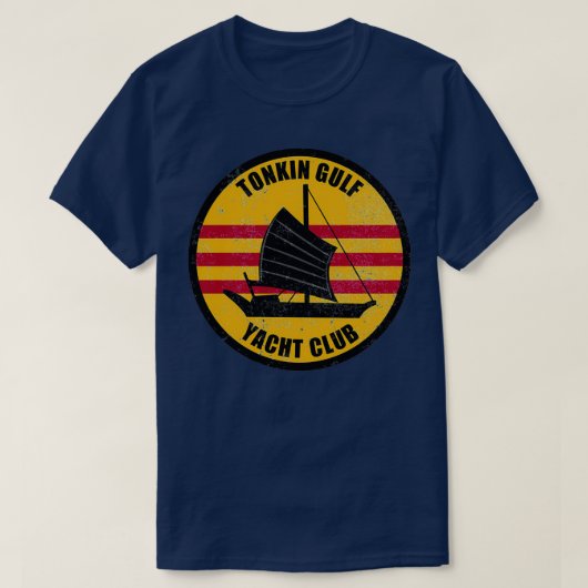 Tonkin Gulf Yacht Club in nood T-shirt (Design voorkant)