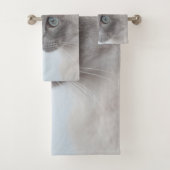 Tonkinese Cat Bad Handdoek (Insitu)