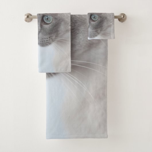 Tonkinese Cat Bad Handdoek (Insitu)