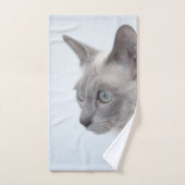 Tonkinese Cat Bad Handdoek (Handdoek)