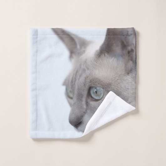 Tonkinese Cat Bad Handdoek (Wasdoekje)