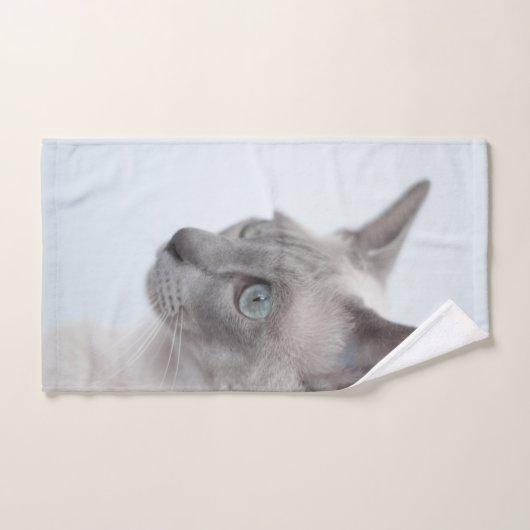 Tonkinese Cat Bad Handdoek (Handdoek)