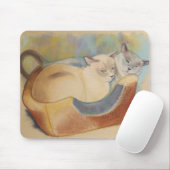 Tonkinese edele en Romeo Muismat (Met muis)