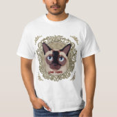 Tonkinese kat T-shirt (Voorkant)