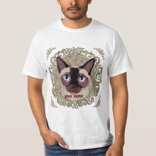 Tonkinese kat T-shirt (Voorkant)