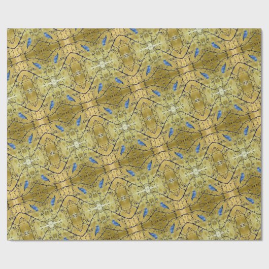 Tonkinson Birds - Bluebird XL gift wrap Cadeaupapier (Vlak)