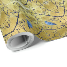 Tonkinson Birds - Bluebird XL gift wrap