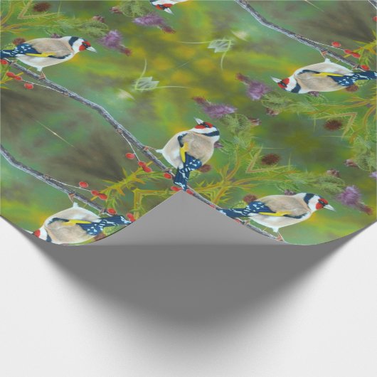 Tonkinson Birds - vinken en cadeaubonnen Cadeaupapier (Hoek)