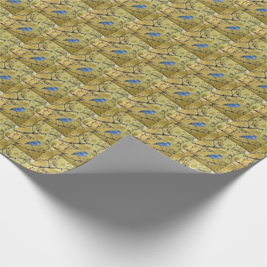 Tonkinson - Bluebird gift wrap Cadeaupapier (Hoek)
